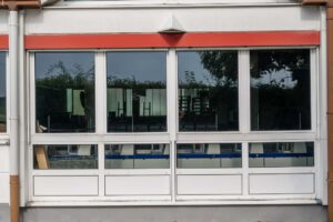 Gebäude Westseite - Detailansicht
