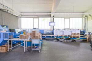 Produktion, östlicher Teil - Blick nach Osten