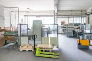 Produktion, östlicher Teil - Blick nach Westen