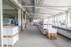 Produktion, westlicher Teil - Blick nach Süden