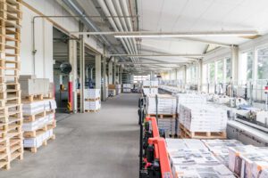 Produktion, westlicher Teil - Blick nach Süden