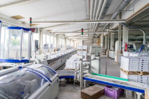 Produktion, westlicher Teil - Blick nach Norden
