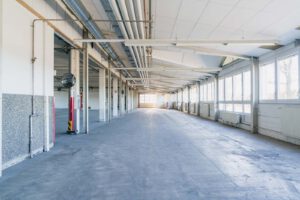 Produktion Blick von Nord nach Süd