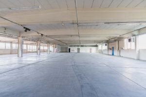 Produktion Blick von Süd nach Nord